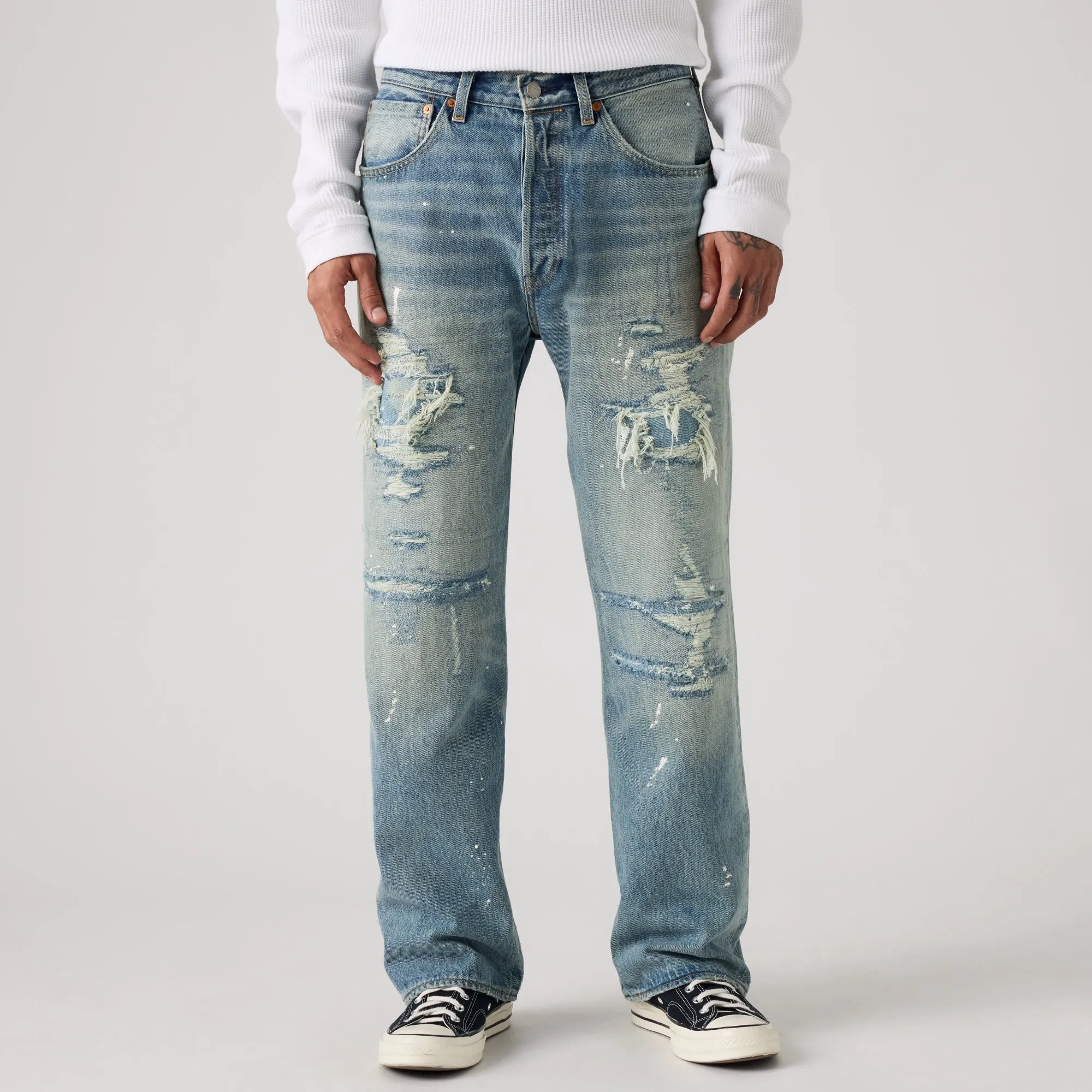 Med Indigo - Worn In