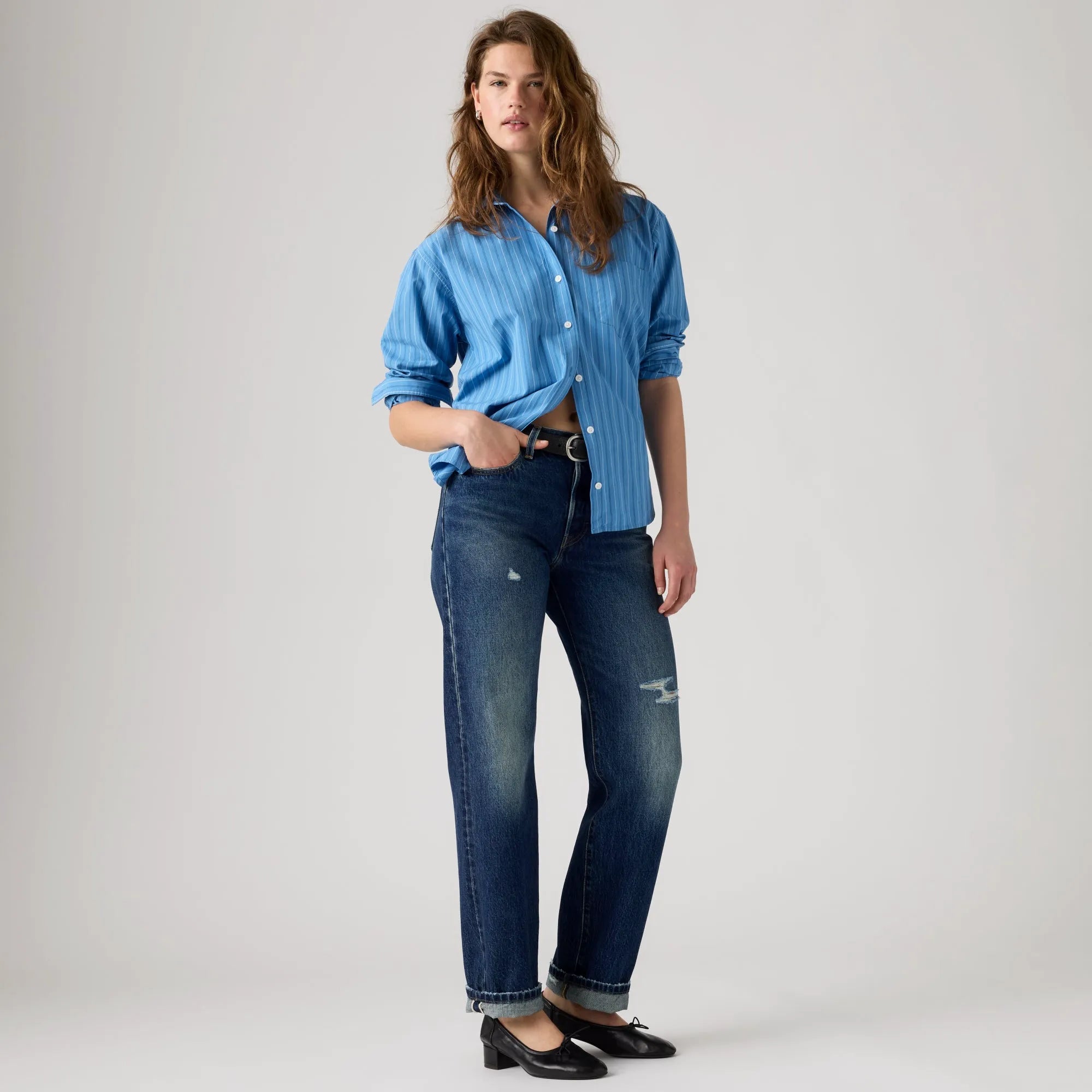 Med Indigo - Worn In