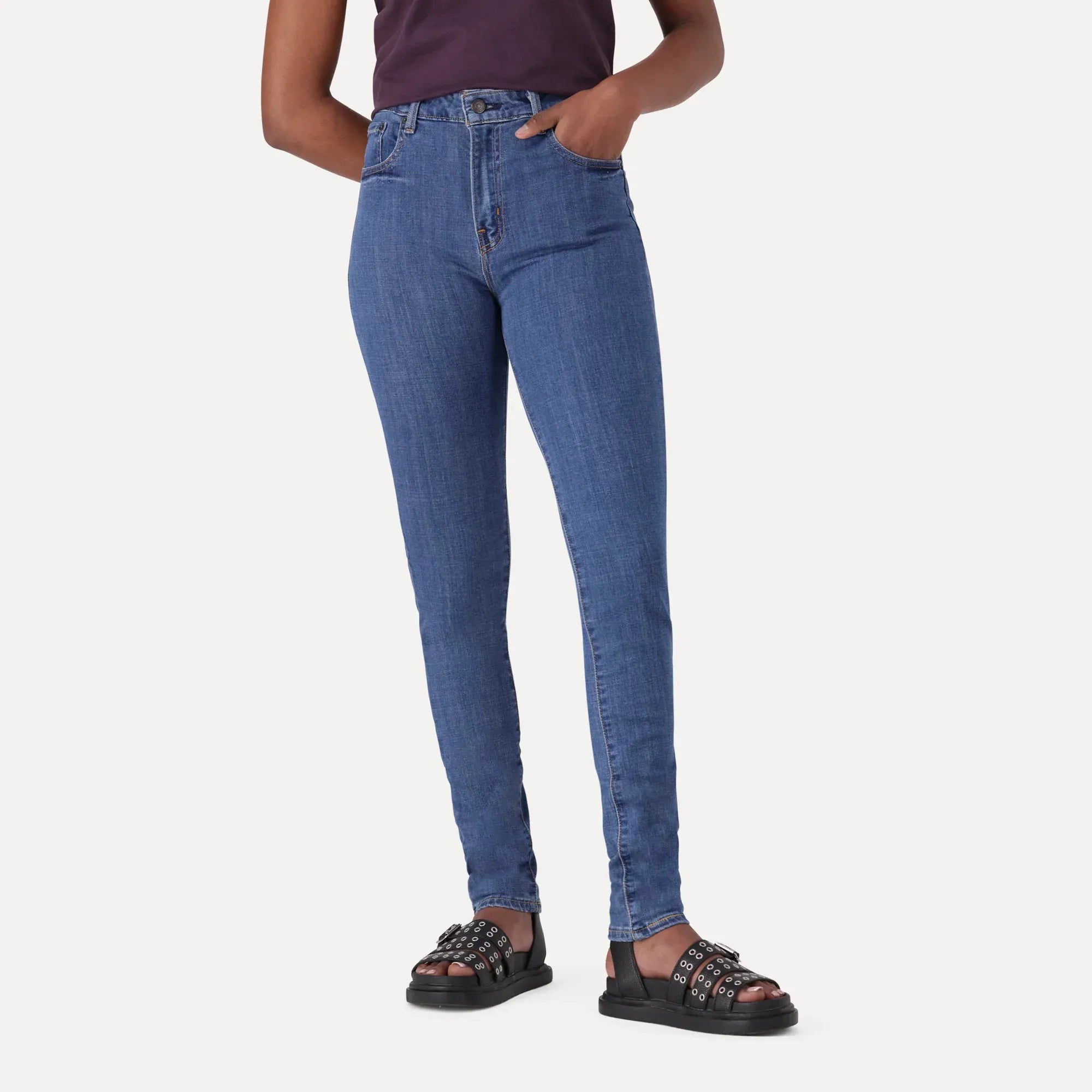 Med Indigo - Flat Finish